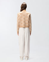 Cardigan mit Logo Love Birds - | Pinko