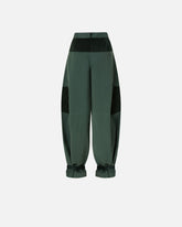 Utility trousers with contrasting inserts - | Pinko
