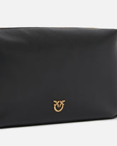 Mittelgroße Schultertasche Horizontal Bag aus Leder - | Pinko