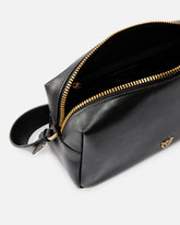 Mittelgroße Schultertasche Horizontal Bag aus Leder - | Pinko