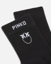 Socks with Love Birds logo - | Pinko