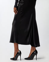 Longuette-Rock aus Satin - | Pinko