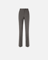 Long trousers with rear zip - | Pinko