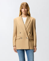 Zweireihige Jacke aus Wollmix - | Pinko