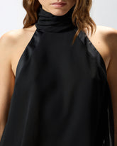 Neckholder-Top mit Öffnung auf der Rückseite - | Pinko