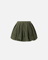 Balloon mini skirt in cotton - | Pinko