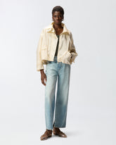 Blouson-Jacke mit Mikro-Nieten als Allover-Muster - | Pinko