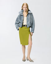 Blouson-Jacke mit Mikro-Nieten als Allover-Muster - | Pinko