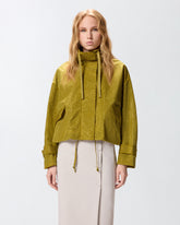 Blouson-Jacke mit Mikro-Nieten als Allover-Muster - | Pinko