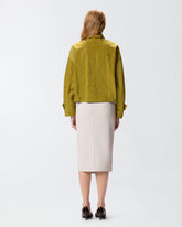 Blouson-Jacke mit Mikro-Nieten als Allover-Muster - | Pinko