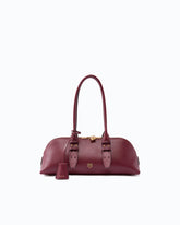 Escape Bag Horizontal large shoulder bag in leather - | Pinko