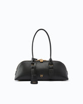 Escape Bag Horizontal large shoulder bag in leather - | Pinko