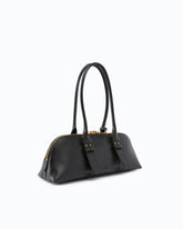 Escape Bag Horizontal large shoulder bag in leather - | Pinko