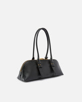 Escape Bag Horizontal large shoulder bag in leather - | Pinko