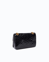 Kleine Handtasche Mini Love Bag One Light aus Chevron-Leder - Schwarz | Pinko