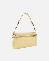 Belt Bag medium shoulder bag in leather - Beige | Pinko