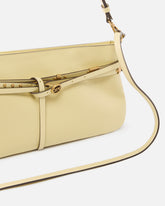 Belt Bag medium shoulder bag in leather - Beige | Pinko