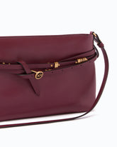 Belt Bag medium shoulder bag in leather - Pink | Pinko