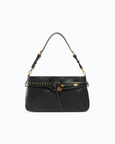 Belt Bag medium shoulder bag in leather - Black | Pinko
