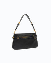 Belt Bag medium shoulder bag in leather - Black | Pinko