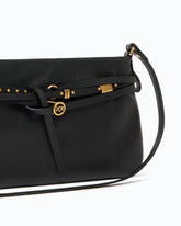Belt Bag medium shoulder bag in leather - Black | Pinko