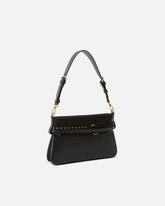 Kleine Schultertasche Belt Bag Mini aus Leder - Schwarz | Pinko