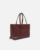 Mittlerer Shopper aus Leder mit Metalldetails - | Pinko