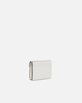 Leather wallet with PINKO lettering - White | Pinko
