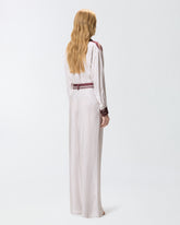 Hose mit Krawattenmotiv - | Pinko