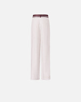 Hose mit Krawattenmotiv - | Pinko