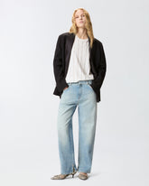 T-shirt with jewel stripes - | Pinko