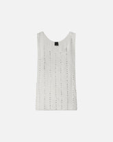 Tanktop mit Schmuckstreifen - | Pinko
