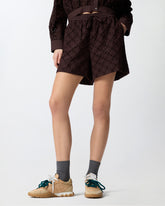 Shorts mit Lochmuster - | Pinko