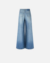 Ausgestellte Jeans mit Super Wide Leg - | Pinko