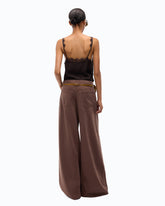 Flared jeans with super wide leg - | Pinko