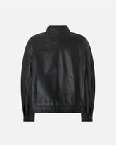 Nappa leather blouson jacket - | Pinko