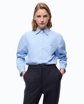 Boxy-Bluse aus Popeline - | Pinko