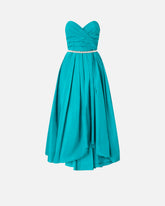 Elegantes langes Kleid mit Schmuckriemchen - | Pinko