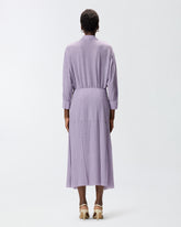 Midi skirt with fringes and rhinestones - | Pinko