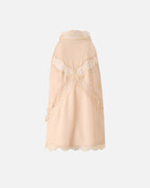 Top mit Neckholder-Ausschnitt und Spitze - | Pinko