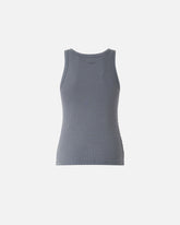 Vest top with jewel details - Grey | Pinko