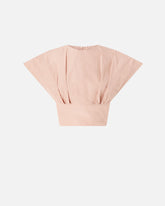 Crop-Top mit weiten Ärmeln - | Pinko