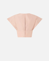 Crop-Top mit weiten Ärmeln - | Pinko