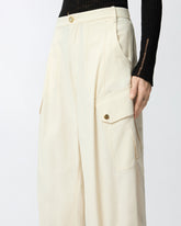 Fließende Hose aus Baumwolle - | Pinko