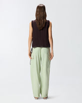 Fließende Hose aus Baumwolle - | Pinko