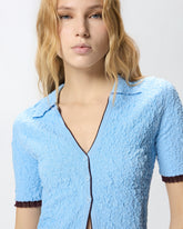 Kurz geschnittene Polo-Cardigan - | Pinko