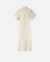 Chemisier-Midikleid mit Gürtel - | Pinko