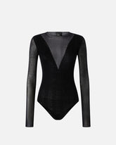 Body-Pullover mit transparenter Optik - | Pinko