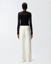 Cardigan aus leichtem Rippstrick - | Pinko