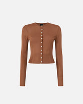 Cardigan mit Perlmuttknöpfen - | Pinko